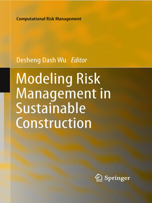 cover image of Modeling Risk Management in Sustainable Construction